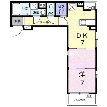 ネオ　コンテ　Ｂの物件間取画像